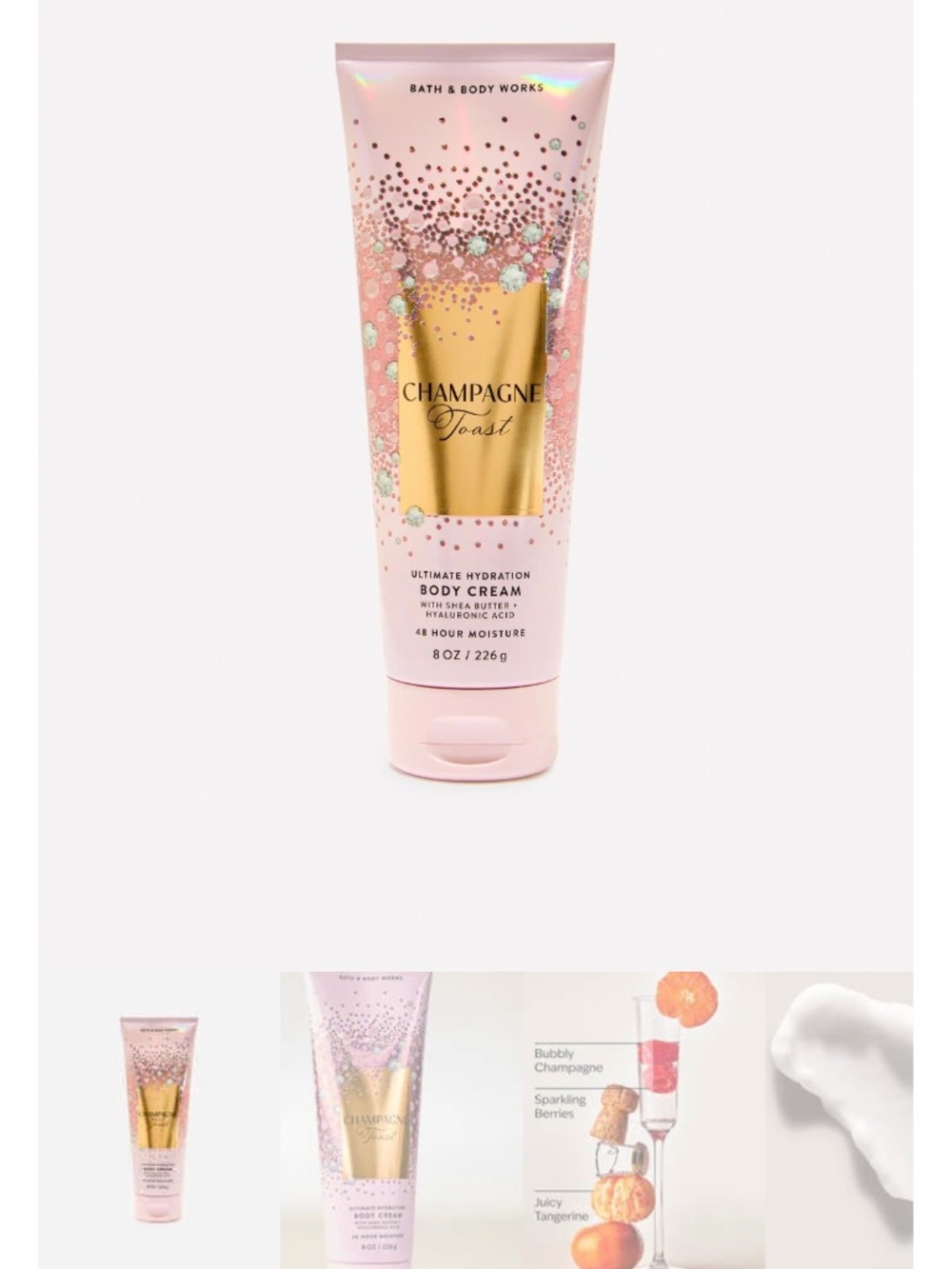 Champagne Toast Body Cream